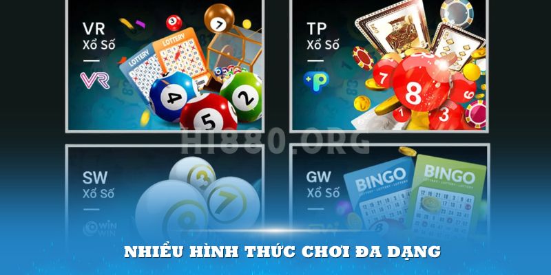 Xổ số miền Bắc có nhiều loại hình hấp dẫn